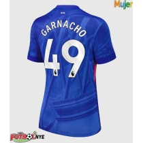 Camiseta Chelsea Alejandro Garnacho #49 Primera Equipación para mujer 2025-26 manga corta